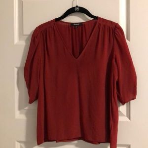Madewell silk shirt